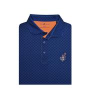 Auburn Horn Legend Dunking Aubie Retro Stardust Polo